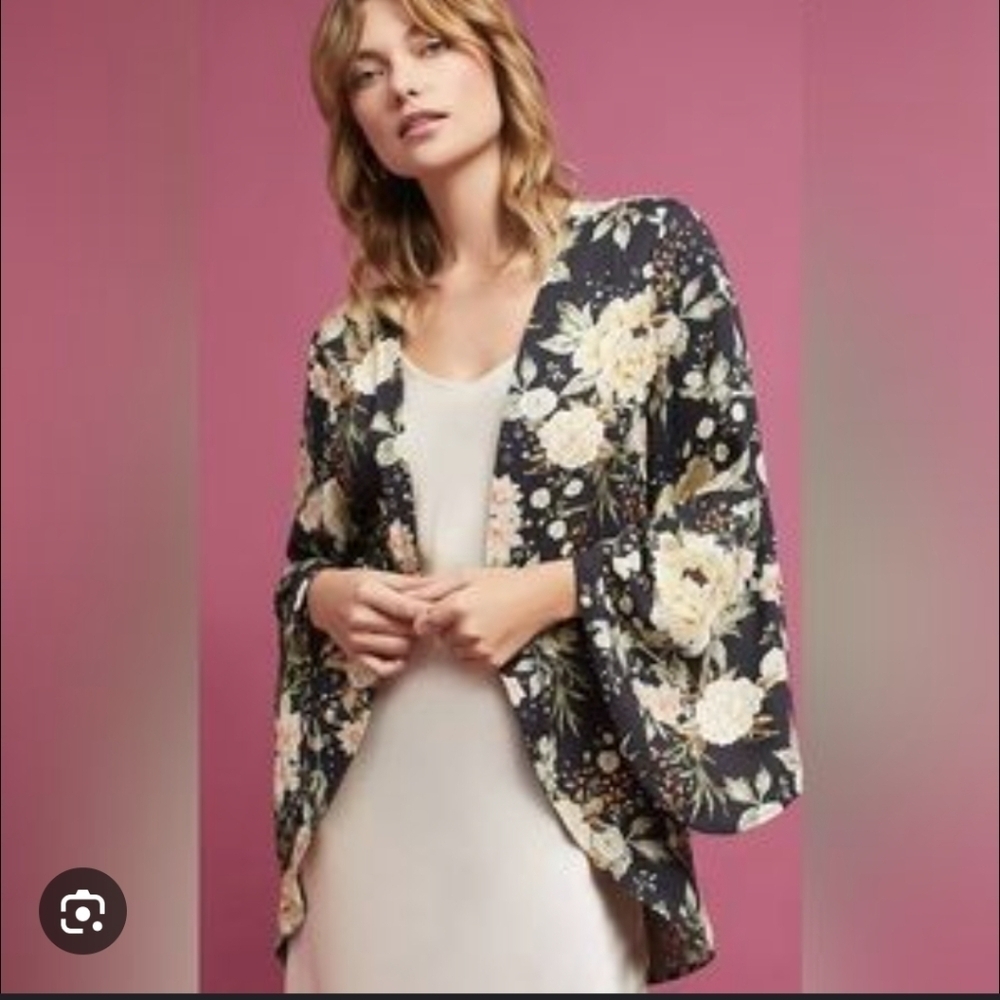 Farm Rio Floral Kimono Cardigan
